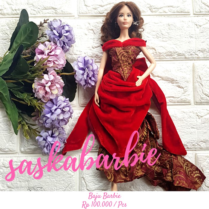 BB 100 - Set Baju Barbie - Doll - Boneka - Original Mattel Limited