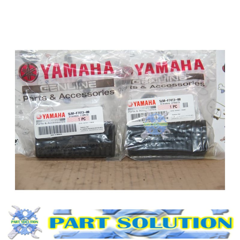 Karet Barstep Bustep Foot Step depan Yamaha Jupiter Z Vega R New ZR RX King Dijamin Original Promo