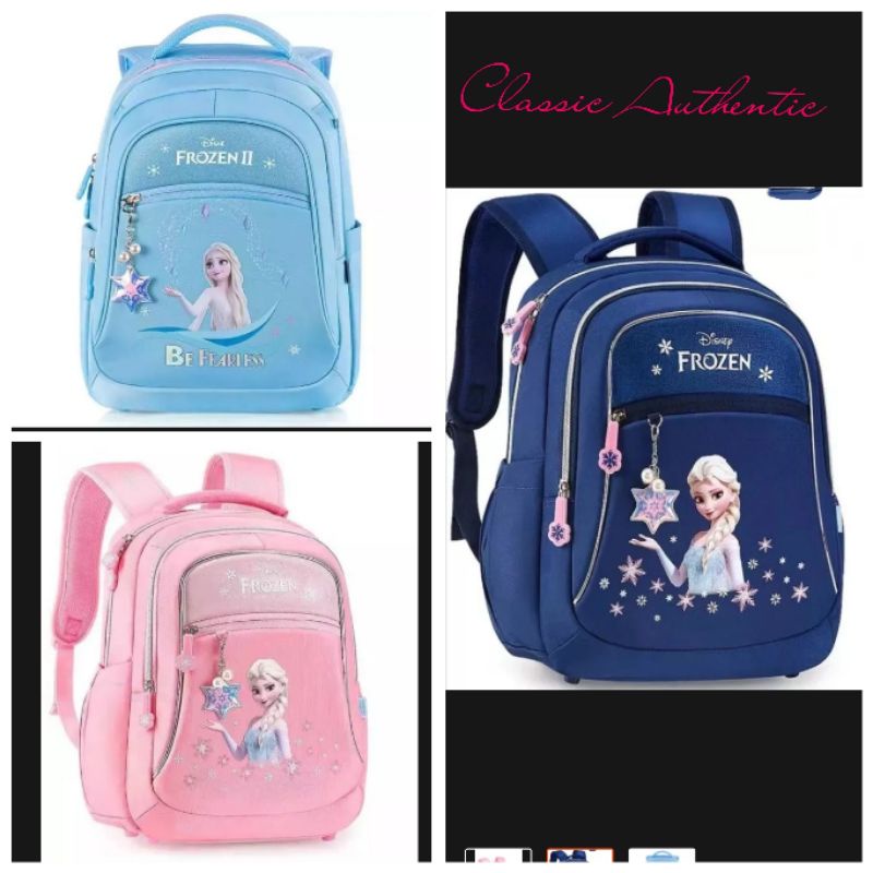 Tas Ransel Anak Perempuan SD TK PAUD karakter Frozen