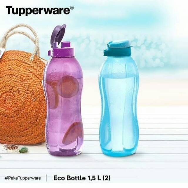 Eco bottle tupperware 1,5ltr