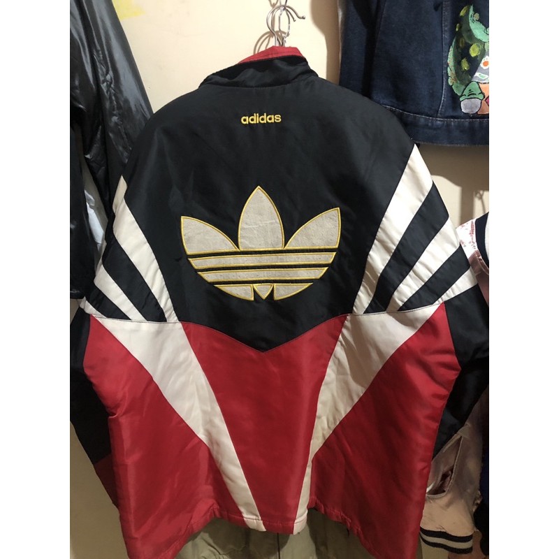 Jaket Adidas Vintage Big Logo Trefoil Colorblock