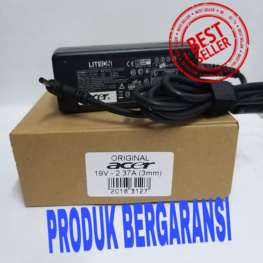 Adaptor Charger Laptop Acer Aspire V3-331 V3-371 V3-372 Acer swift 3 swift 5 19V 2,37A ORI