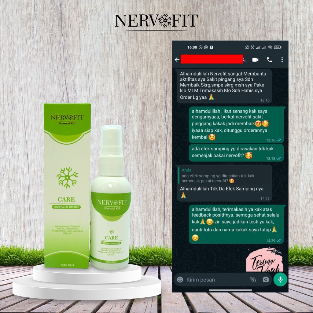 Obat Asam Urat Rematik Nyeri Sendi NERVOFIT SPRAY ASLI BPOM