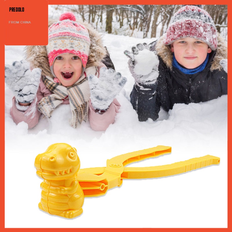 [In Stock] Winter Snow Sand Mold Dinosaur Snowball Maker Clip Kids Outdoor Toys