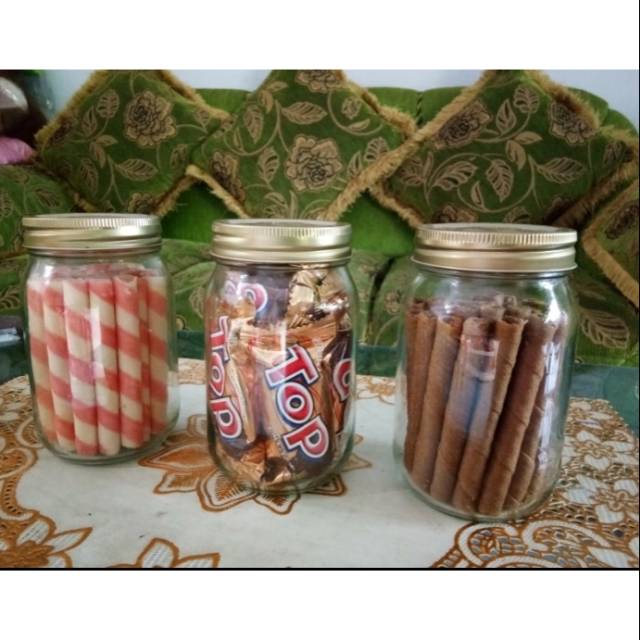 Gelas kaca / toples kaca