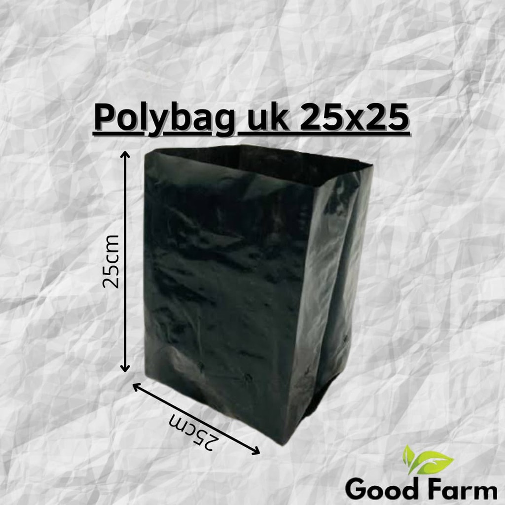 POLYBAG UKURAN 25 X 25 ISI 10PCS MURAH / POLYBAG MURAH / POLYBAG SAYURAN / POLYBAG GROSIR