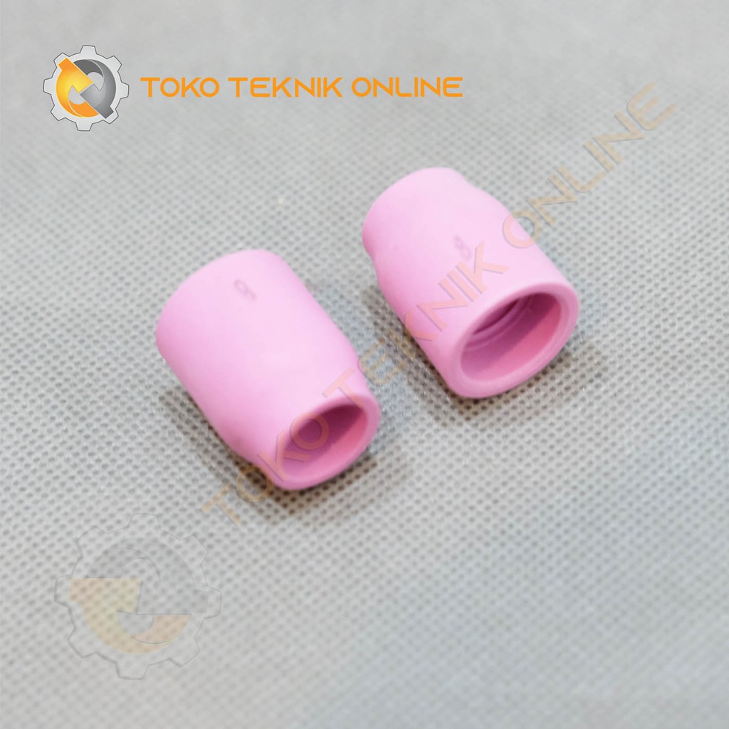 GAS LENS NOZZLE UNTUK TIG TORCH TIPE WP9, NO.8 – CALDWELL