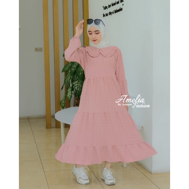 MIDI DRESS URAGIRI ORI Amelia Fashion by Arrasyid