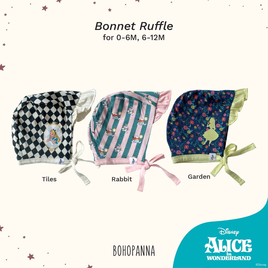 Bohopanna - Bonnet &amp; Bonnet Ruffle Disney Series