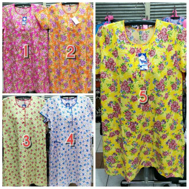  Daster  Katun Alvin  Ukuran L Shopee Indonesia