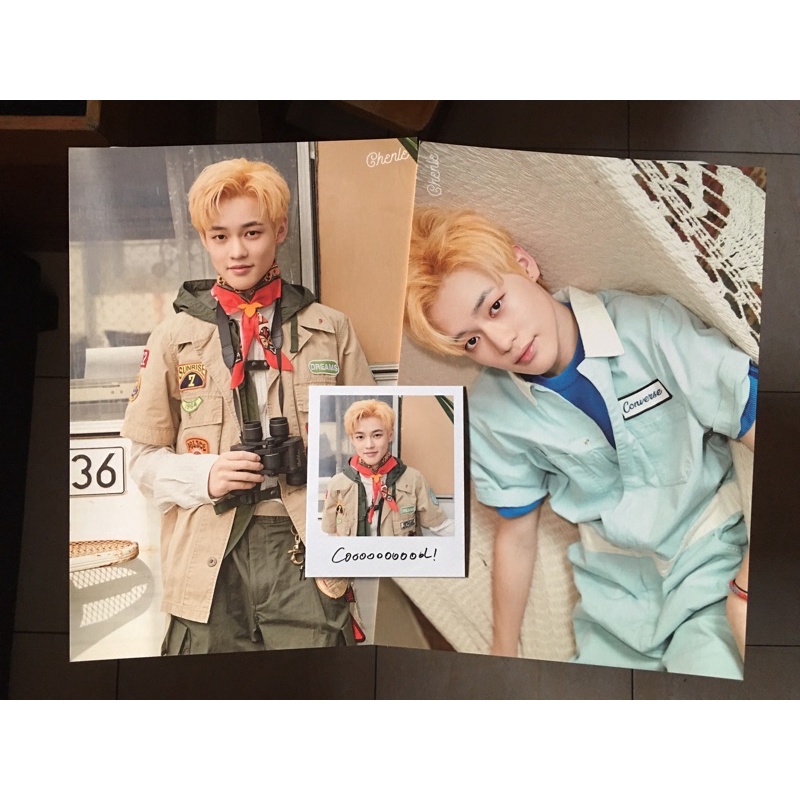 chenle nct dream summer vacation sumvac sumkit set polaroid pola + A4 official goods sm entertainmen