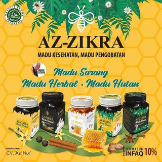 [ ASLI 100% + Brosur ] MADU HITAM PAHIT SUPER AZ ZIKRA