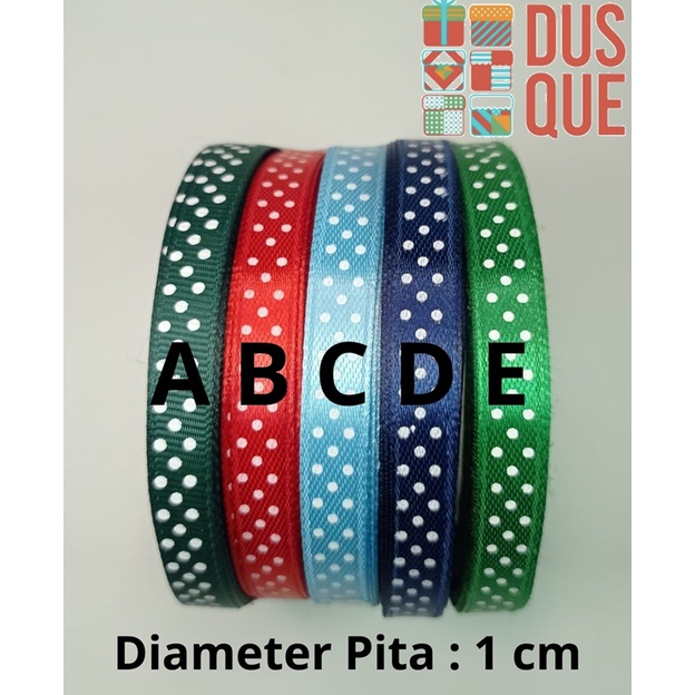 

PITA GROSGRAIN 10mm DIJUAL 1 METER DAN 5 METER