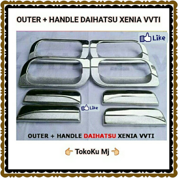 COVER HANDLE + OUTER XENIA VVTI - DAIHATSU - FULL SET