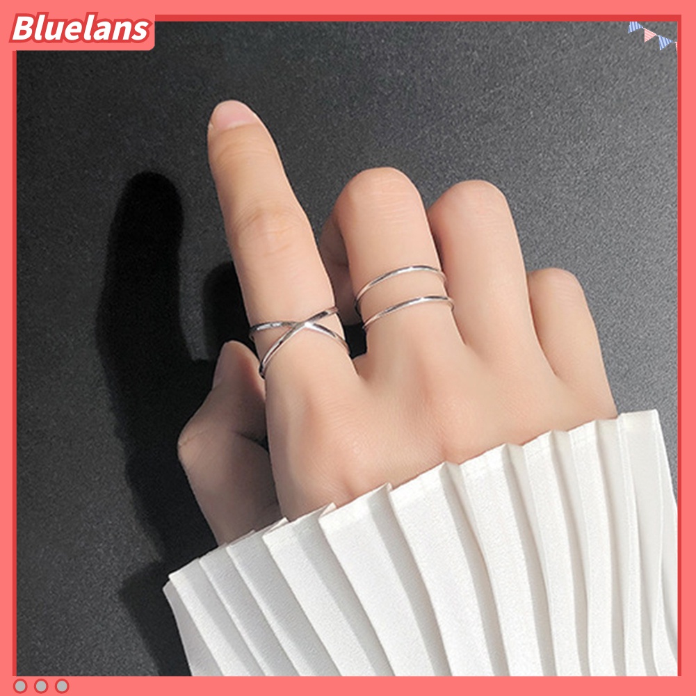 Cincin Model Terbuka Dapat Disesuaikan Untuk Wanita