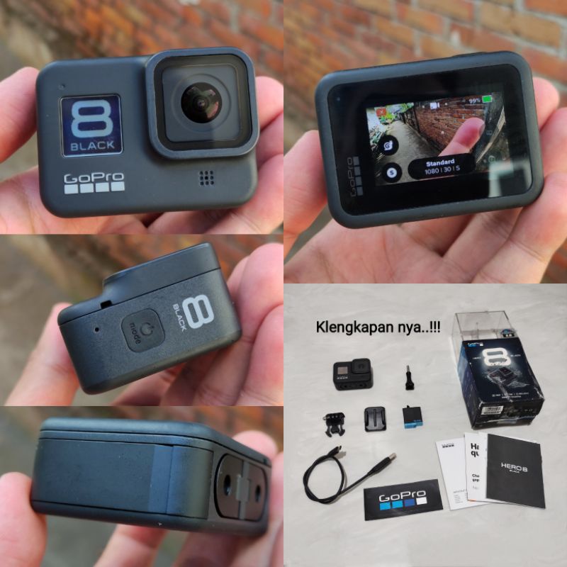 Gopro Hero 8 black & GoPro Hero 7 black / foto asli-Hero 8 black (1)