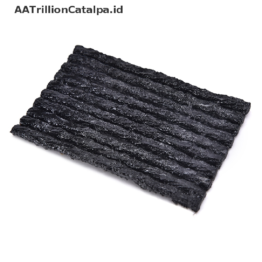 Aatrillioncatalpa 100 Pcs Strip Cacing Untuk Reparasi Tambal Ban Tubeless Sepeda