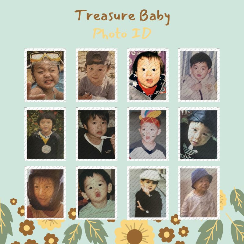 TREASURE BABY ID PHOTO SET (UNOFFICIAL)