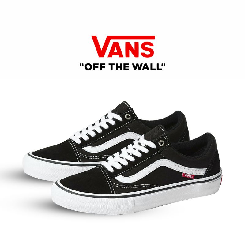 Jual Original!! Vans Oldskool Pro Black / White Original / Vans Old ...