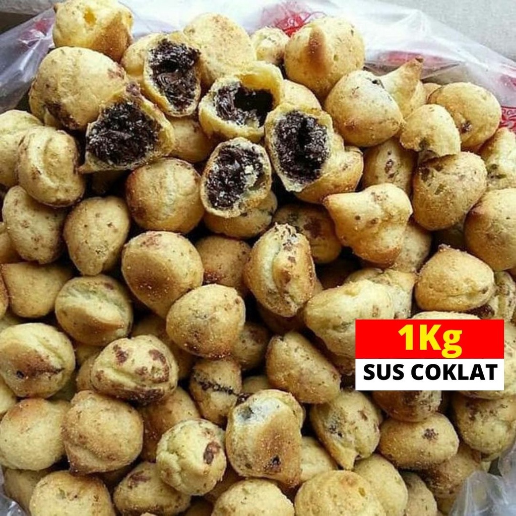 

Sus Coklat Soes Kering Coklat Kemasan 1Kg