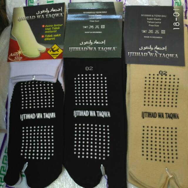 Kaos Kaki Jempol Anti Slip Haji Dan Umroh