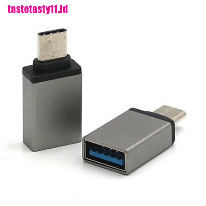 Adapter Konektor Konverter Data USB-C Male Tipe C Ke USB 3.0 A Female