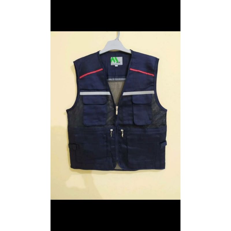 SAFETY VEST ROMPI MARK 6 KANTONG 100%ORIGINAL BY MADE IN INDONESIA EKSPOR KOREA