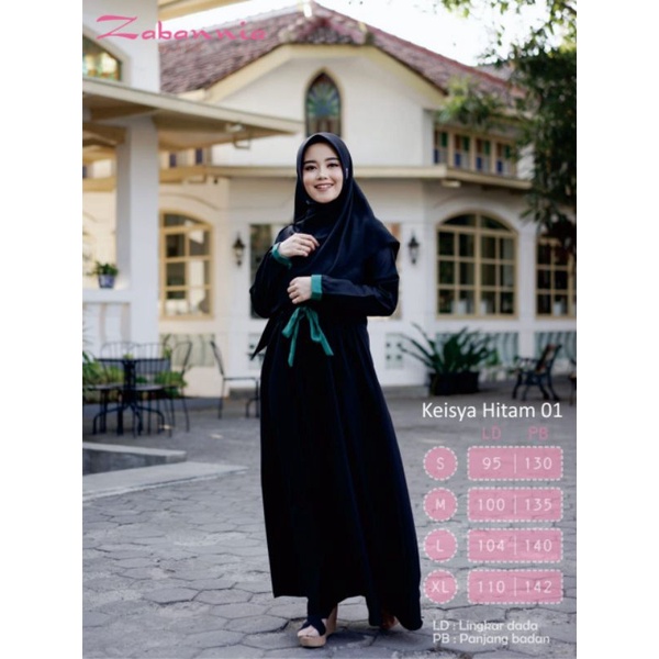 Keisha Dress by Zabania Black