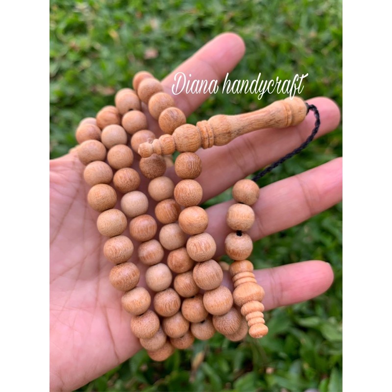 TASBIH KAYU CENDANA / TASBIH MUSLIM KAYU CENDANA WANGI
