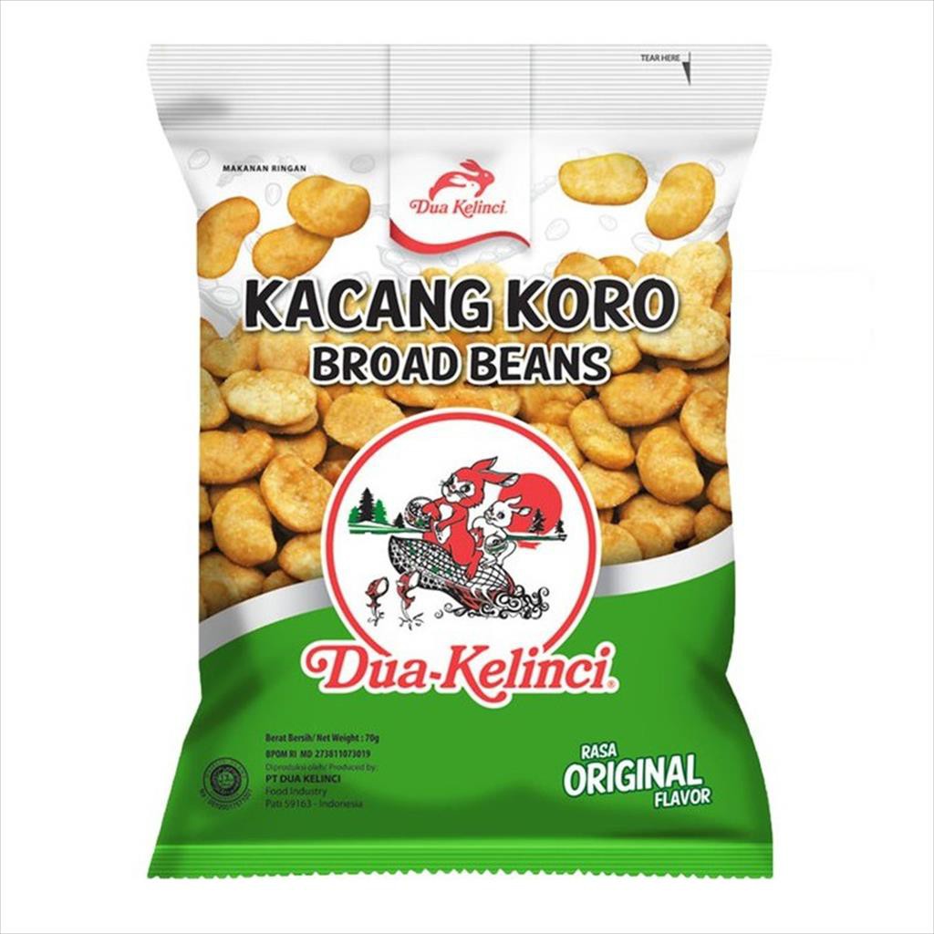 Kacang Koro dua kelinci Original 65gr