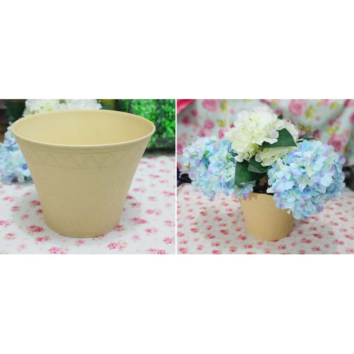 pot tanaman asli / vas bunga plastik / bunga hias / artificial BESAR