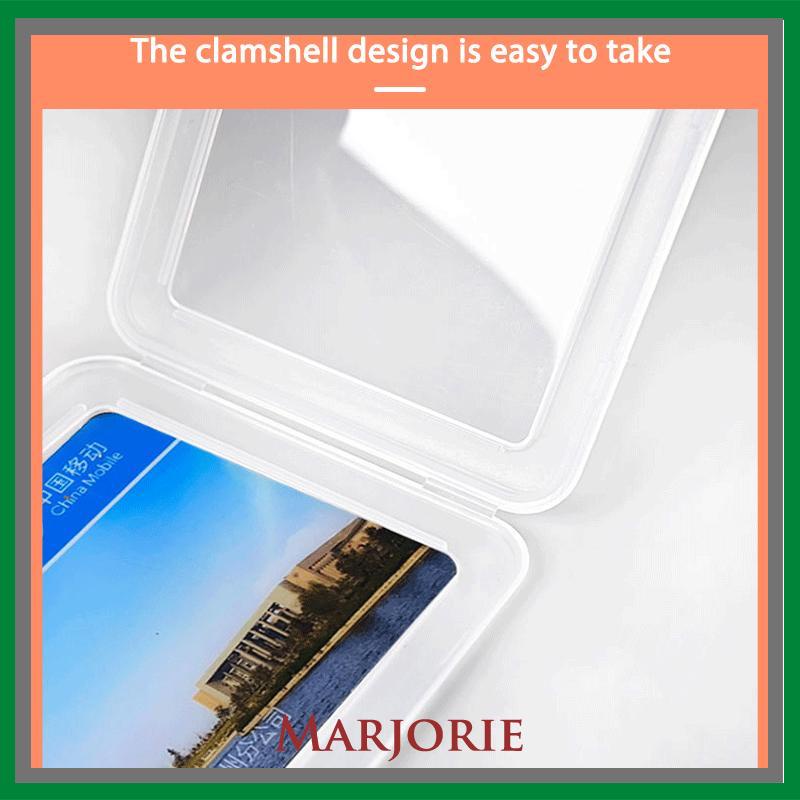 Kartu Bus Izin Kerja Siswa Kartu Makan Plastik Dua Sisi Pemegang Kartu Transparan-MJD