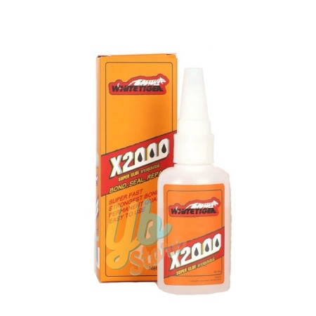 LEM X2000 WHITETIGER 50ml Perekat / Lem Sepatu Super Kuat / Lem Super Kuat untuk semua bahan