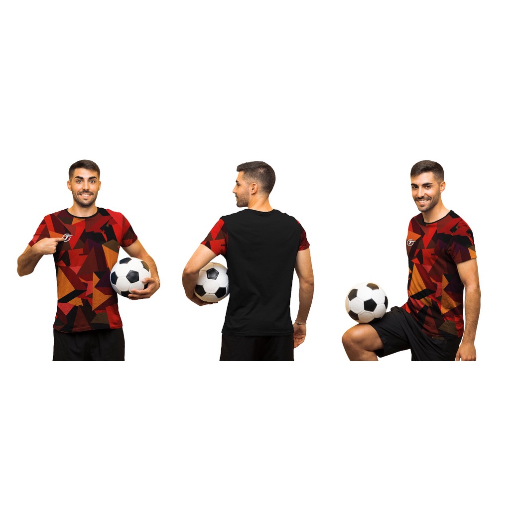 BAJU BOLA DRY FIT  PRINTING DEPAN TANGAN/KAOS TRAINING DRY FIT DEWASA/JERSEY DRY FIT/JERSEY FUTSAL D