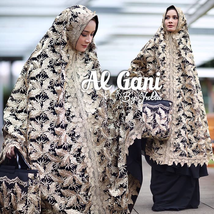 Diskon !!! Azurra Shop Mukena Ashanty By Al Gani Mukena Dewasa Fashion Muslim Murah