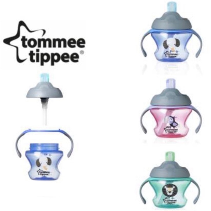 Super SALE TOMMEE TIPPEE TRAINING STRAW Cup Anti Spill CBKS