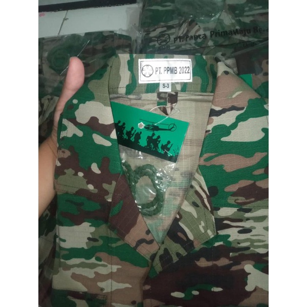 ORI 100%. baju PDL TNI AD Terbaru / PDL NKRI terbaru, PDL Matra darat