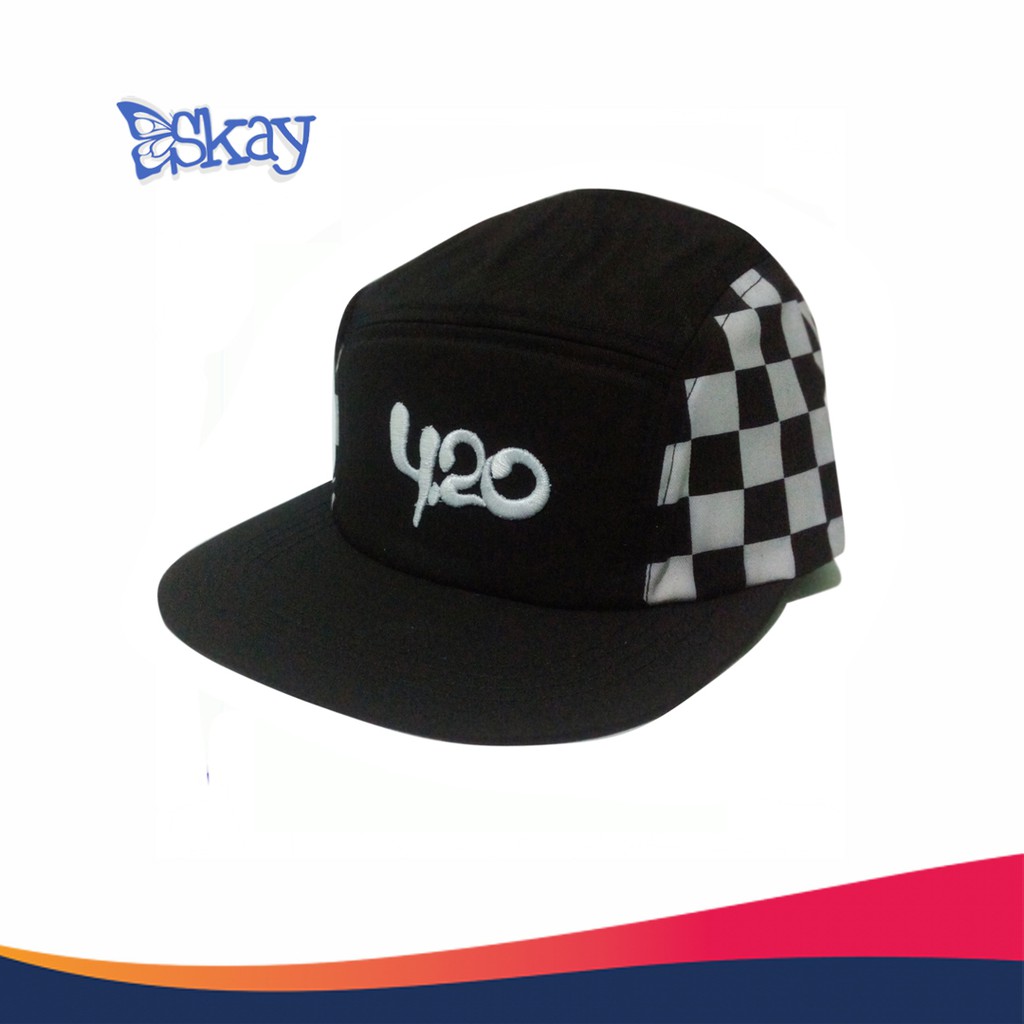 Topi 5 Panel Distro - Topi Pria Distro - Topi 5 Panel Unisex