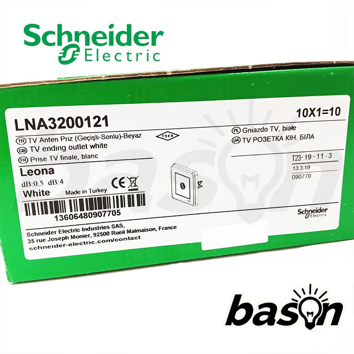 SCHNEIDER Leona TV Socket - Soket TV 4dB