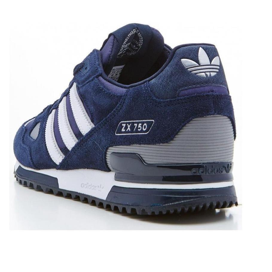 Banjir Promo?? BIG SALE SEPATU ADIDAS ZX 750 SUEDE SNEAKERS MADE IN VIETNAM PROMO BESAR Navy ㈧ 24