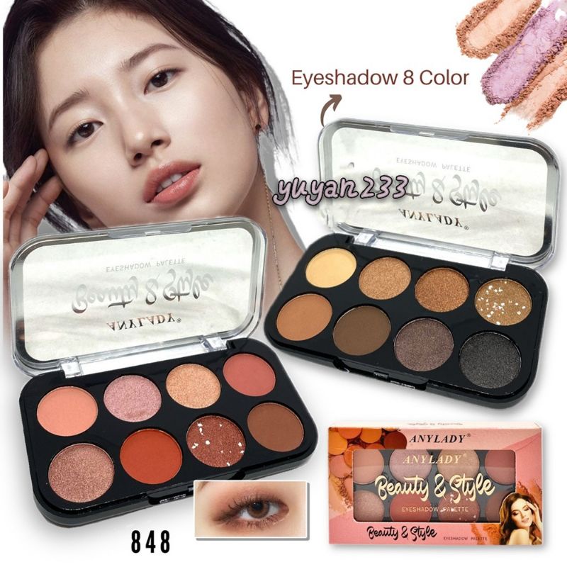 PROMO!!!EYESHADOW COLOR SCHOOL BEAUTY&amp;STYLE ANY LADY 848/717