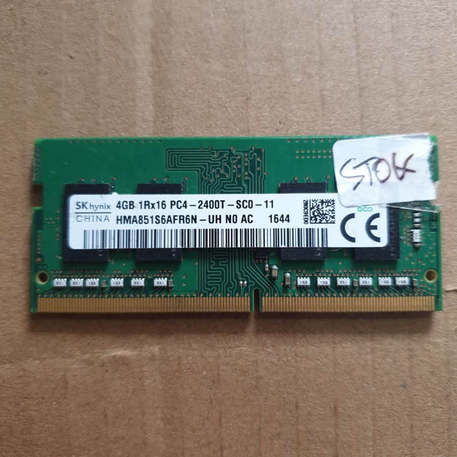 Sodimm DDR4 SK hynix 4GB 1Rx16 PC4-2400T Second