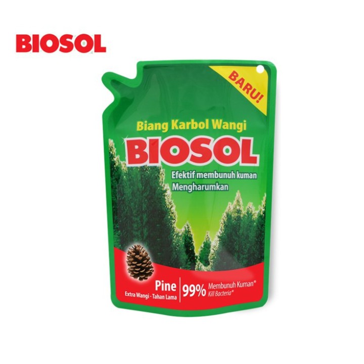 Biosol Karbol Wangi Pembersih Lantai Pouch 700ML 700 ML