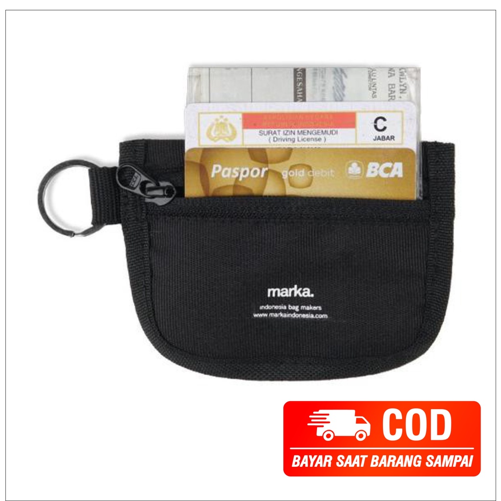 Dompet Sako Wallet Dompet Gantung Praktis Untuk Tempat Kartu KTP E-Toll Simpel - PG 8820