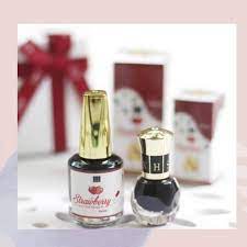 Strawberry nail henna 5ml Mini FREE BUFFER KUKU, hena, KUTEK HENNA