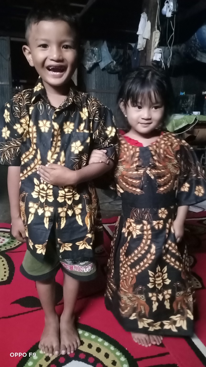 Baju Batik Anak Perempuan Umur 2-13 Tahun Terbaru / Dress Anak Batik Lengan Pendek Anak Cewek Murah