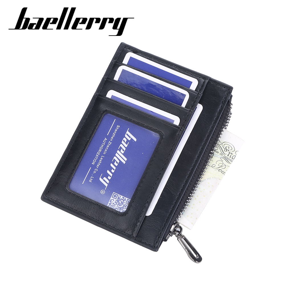 BAELLERRY K9149 Dompet Kartu Pria Wanita Bahan Kulit PU Leather Premium WATCHKITE WKOS