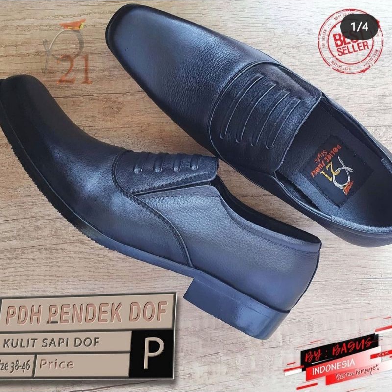 Sepatu Pria PDH Pendek Merk P21