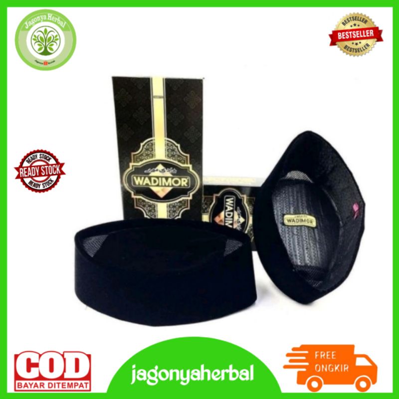 PECI WADIMOR / PECI SONGKOK KOPIAH WADIMOR HITAM POLOS PECI HITAM PECI POLOS SONGKOK HITAM SONGKOK P