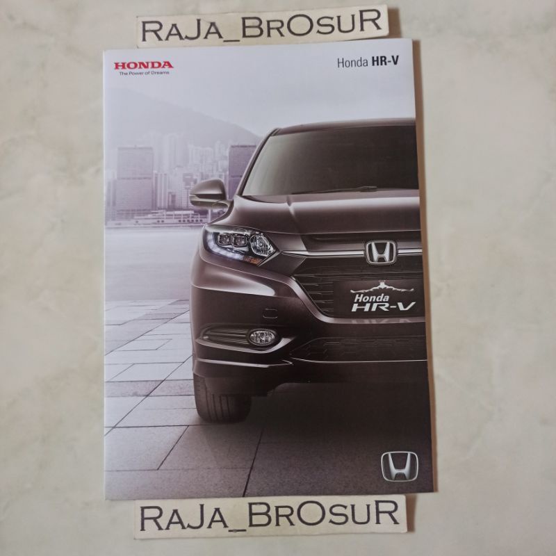 Poster brosur katalog leaflet Honda HRV 2015